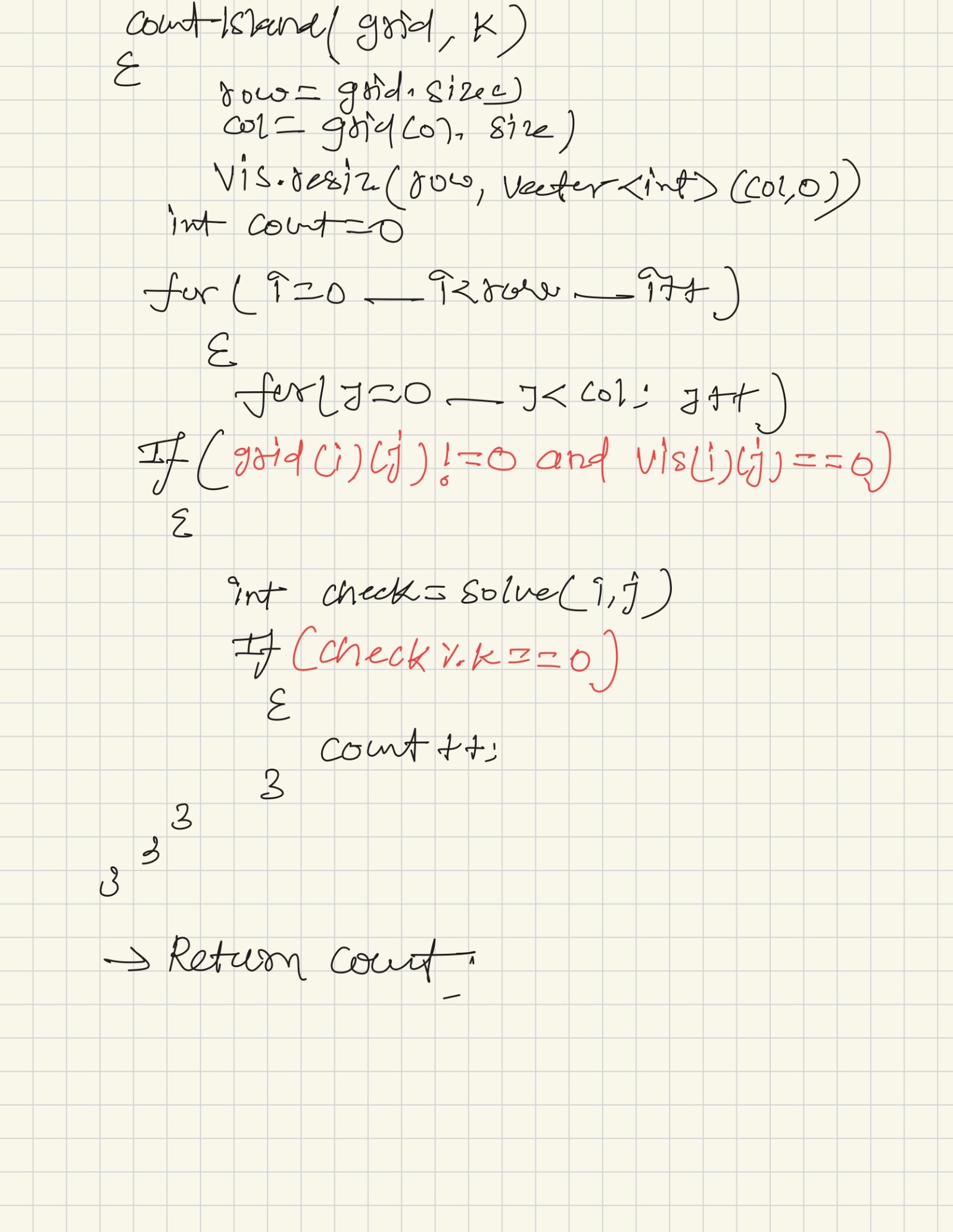 3619. Count Islands With Total Value Divisible by K, page 3 of 5
